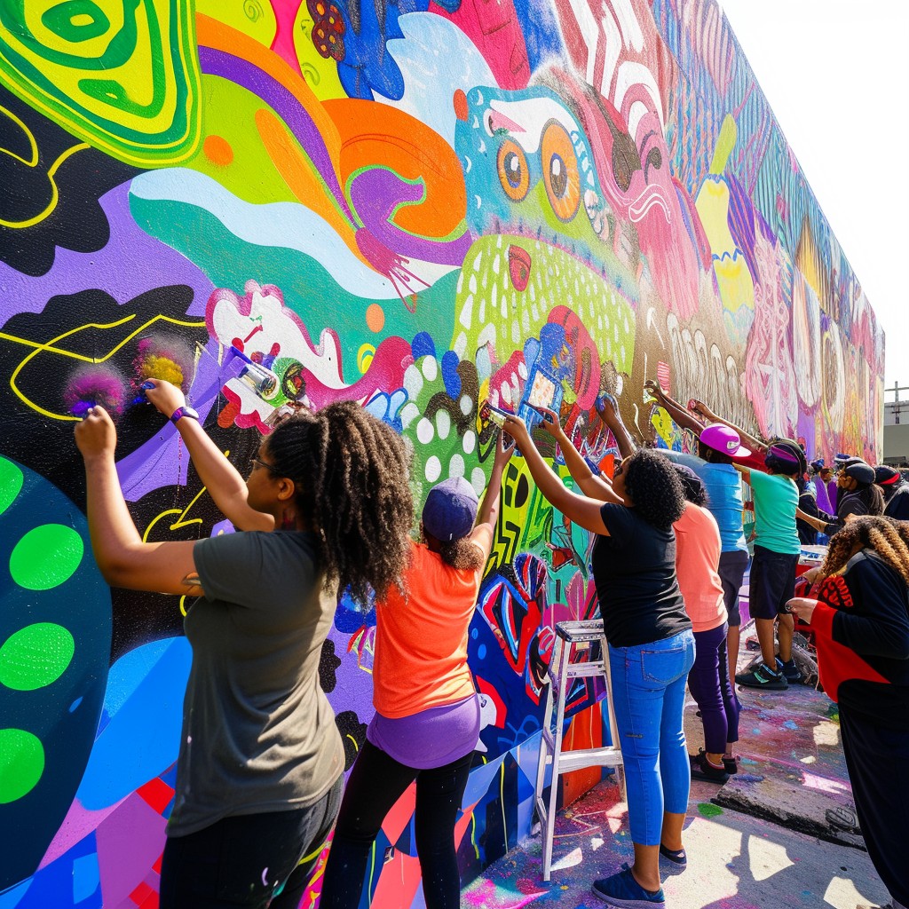 Creating Community Graphics Free Community Art Creation Image - Art, Community, Mural | Download at ...