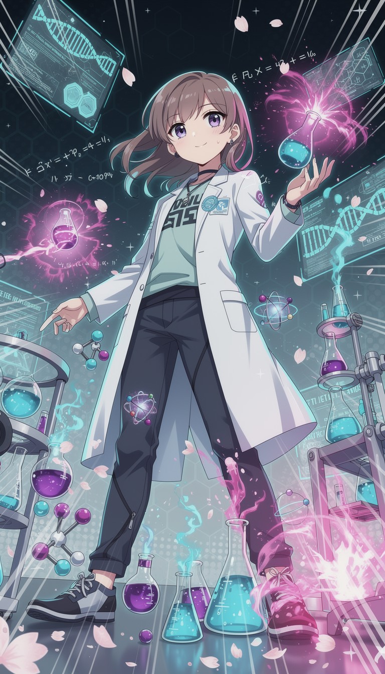 Free Anime Science Magic Image - Anime, Manga, Scientist | Download at ...