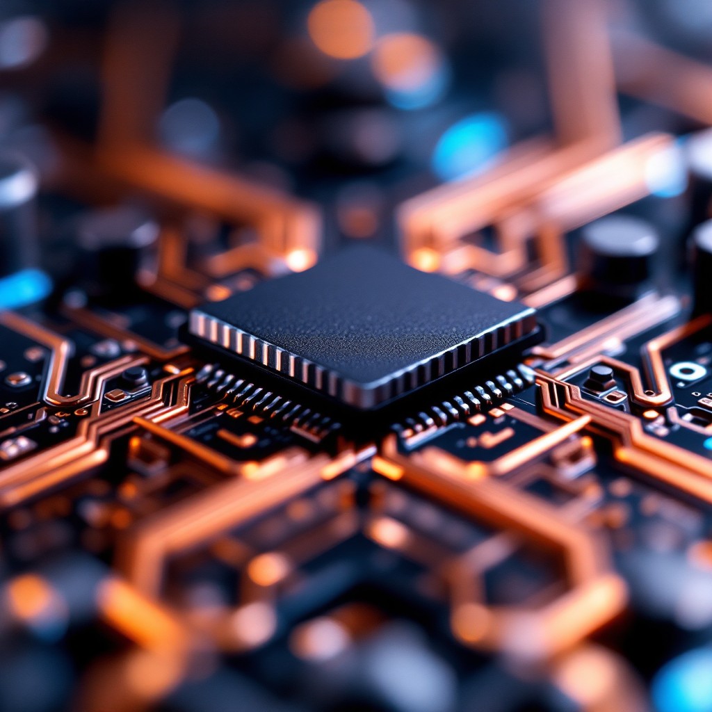 Early Tech Core Free Metallic Tech Core Image - Microprocessor, Circuit, Technology ...