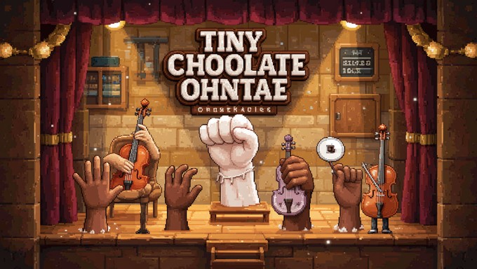 Free Chocolate Hand Orchestra Image - Chocolate, Orchestra, Hands ...