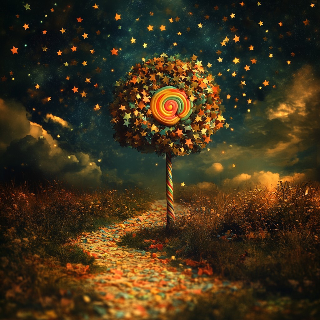 Free Enchanted Candy Tree Image - Enchanted, Magical, Mystical ...