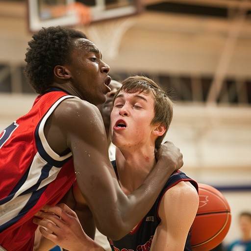 Free Intense Basketball Duel Image - Basketball, Intensity, Competition ...