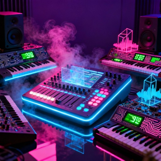 Free Cyberpunk Music Technology Photo - Cyberpunk, Neon, Futuristic ...
