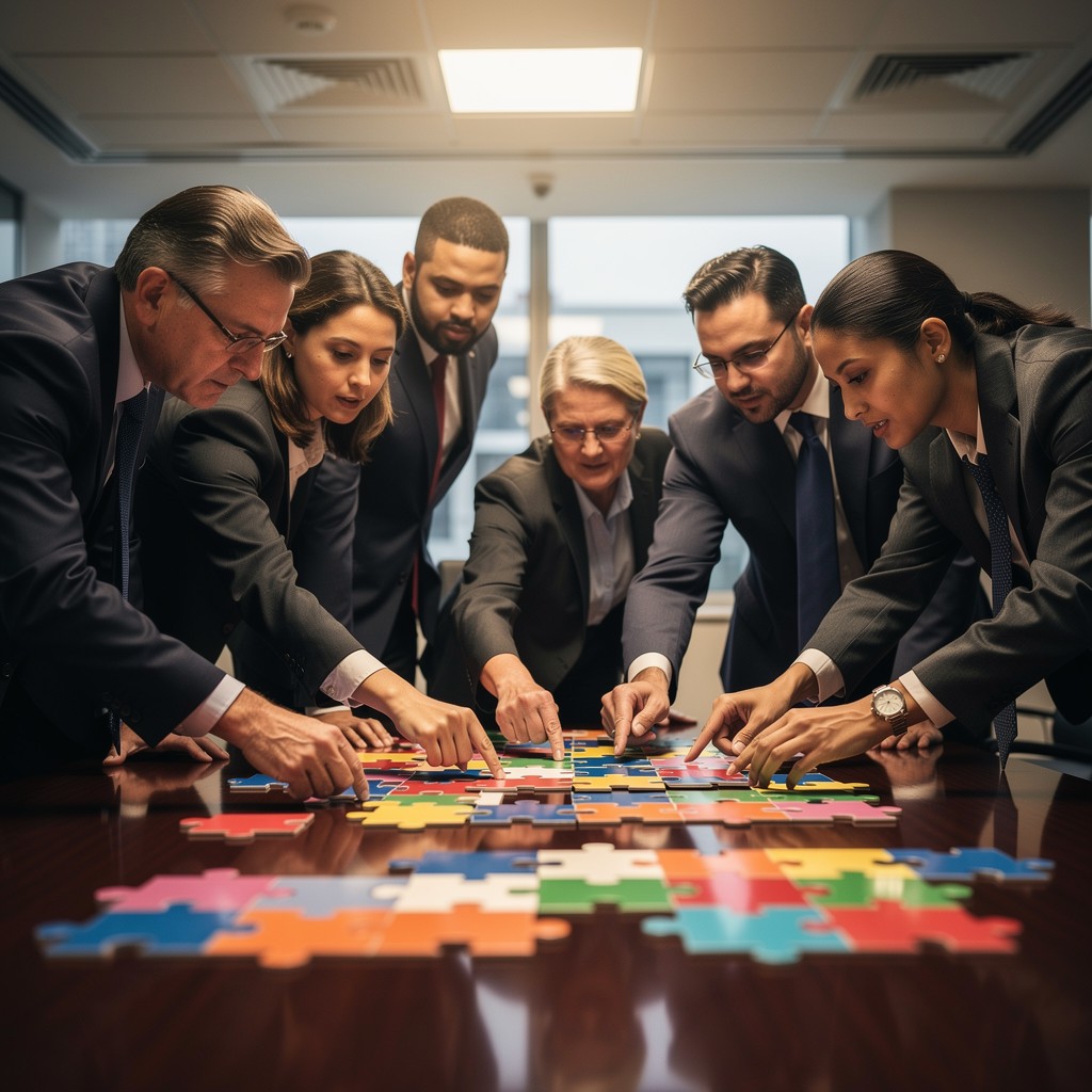 Free Teamwork Solves Problems Image - Teamwork, Collaboration, Business ...