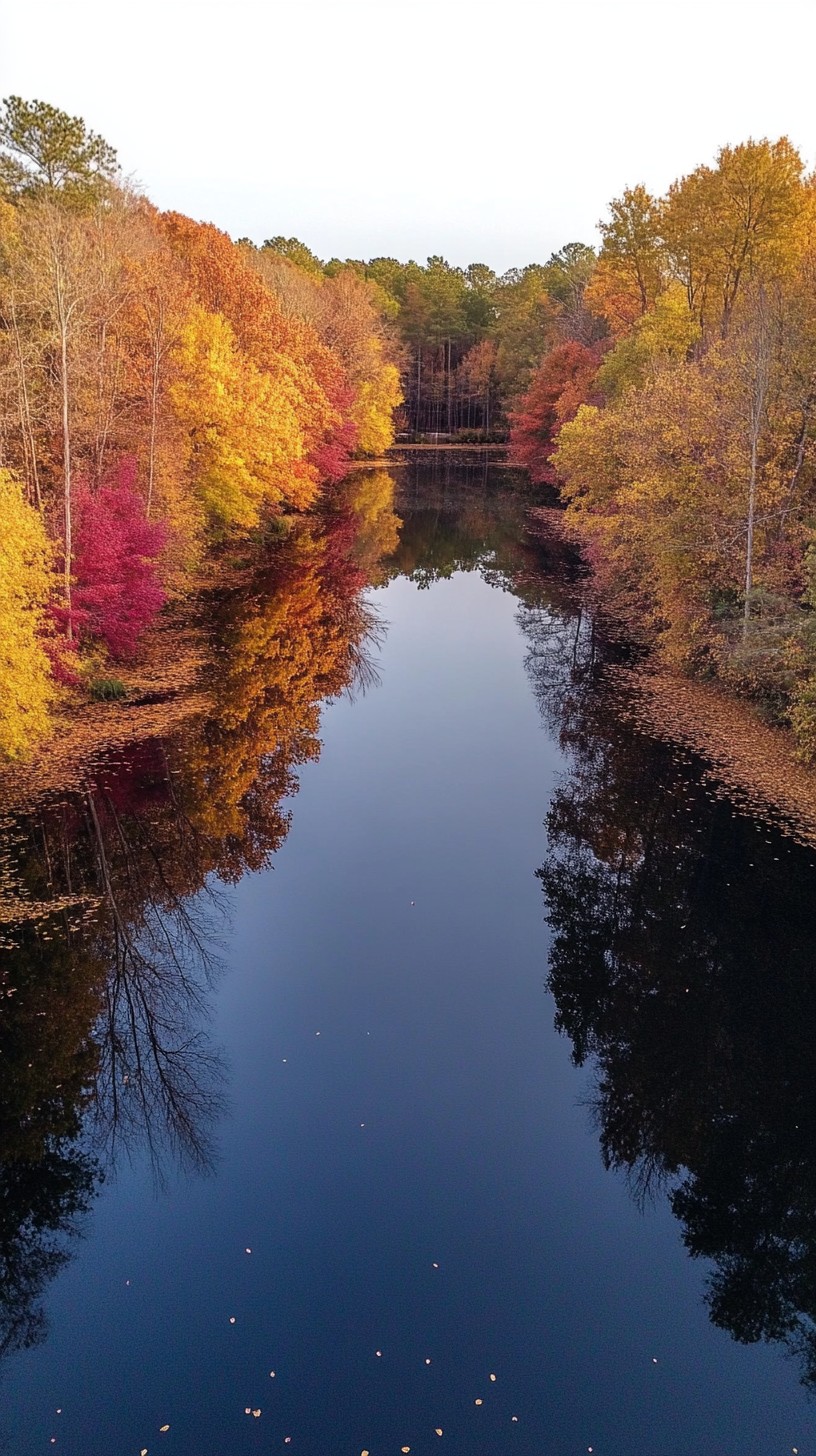 Free Autumn River Reflection Image - Autumn, River, Reflection ...