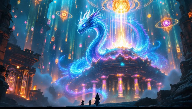 Free Dragon Knowledge Guardian Image - Dragon, Fantasy, Mystical ...