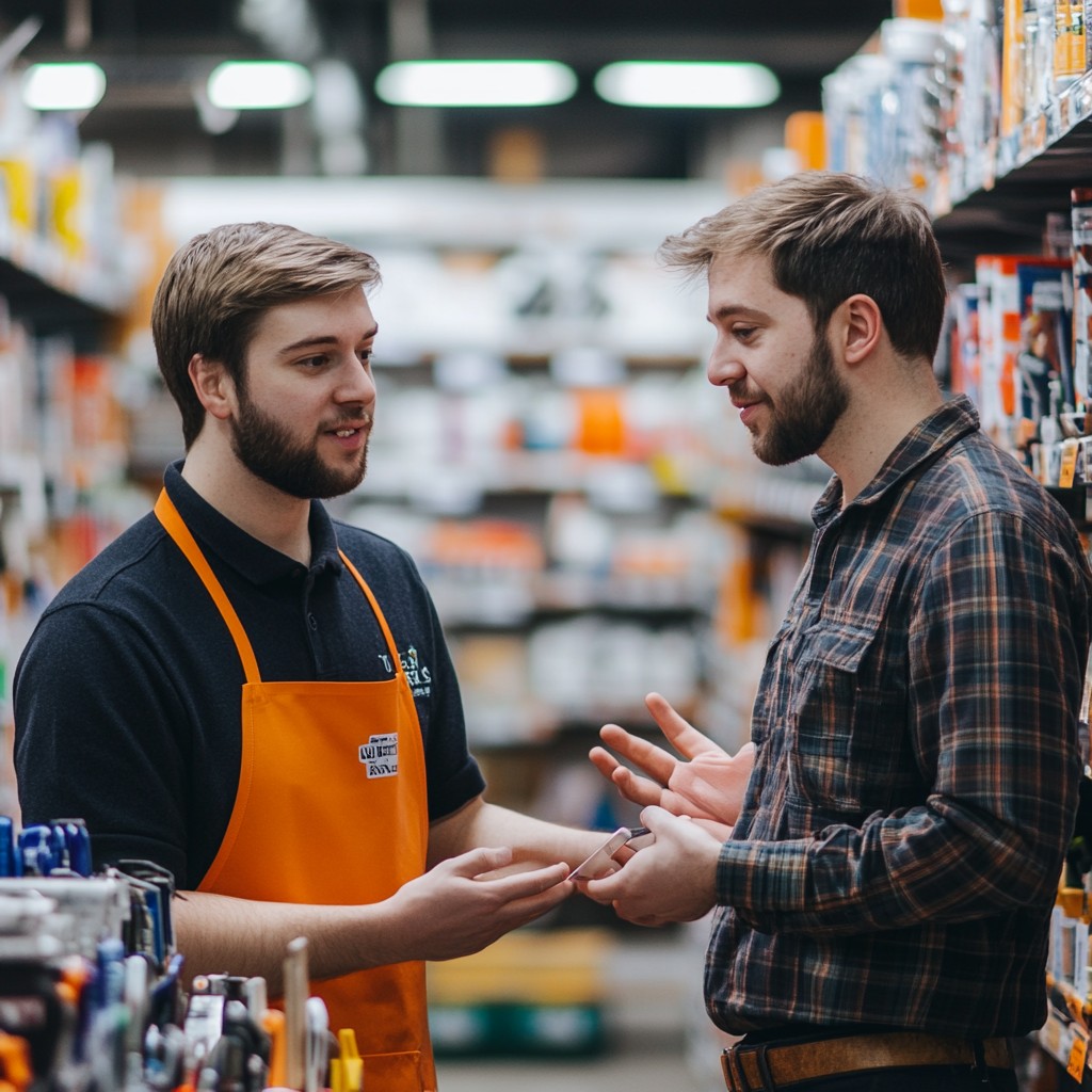 Free Assisting customer shopping Image - Hardware, Store, Customer ...