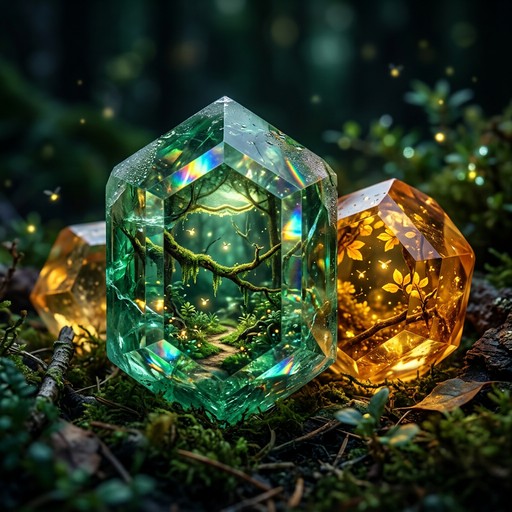 Free Enchanted Forest Crystals Image - Crystals, Gemstones, Emerald ...