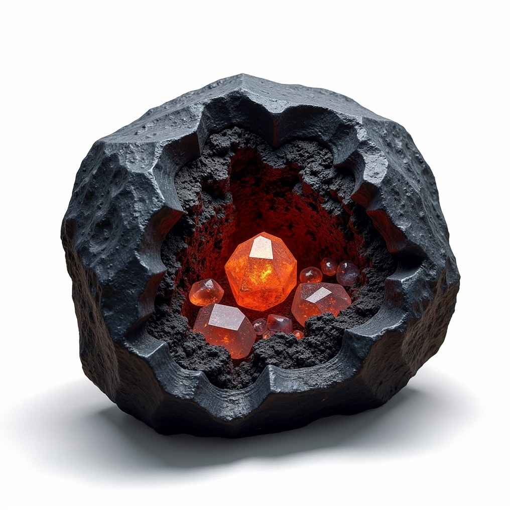 Free Fiery Crystal Core Image - Geode, Crystal, Volcanic | Download at ...