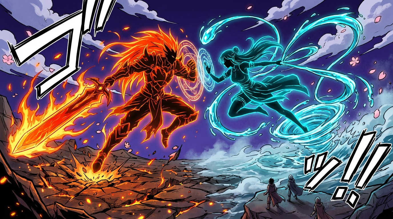 Free Elemental Warriors Clash Image - Anime, Manga, Shounen | Download ...