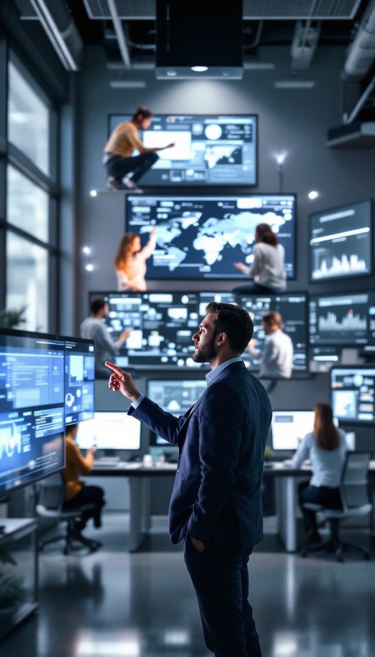 Free Digital Command Center Photo - Technology, Monitoring, Security ...