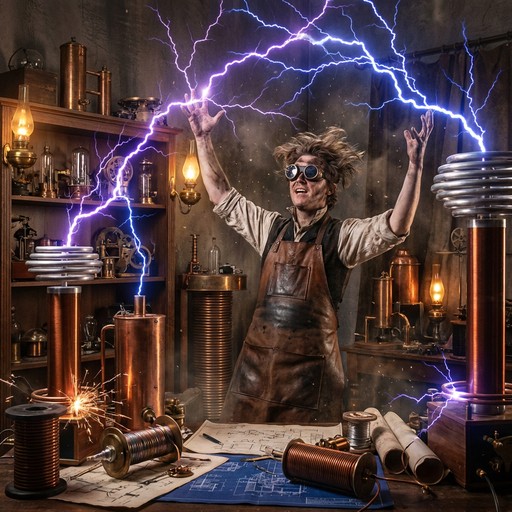 Free Electric Steampunk Genius Image - Steampunk, Victorian, Inventor ...