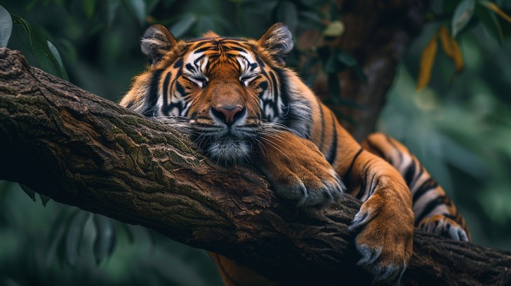 Tiger Balce Free Resting Jungle Tiger Image - Tiger, Jungle, Resting | Download at ...