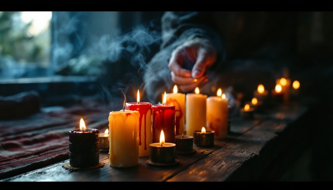 Free Sacred Candlelight Ritual Image - Candles, Meditation, Prayer ...