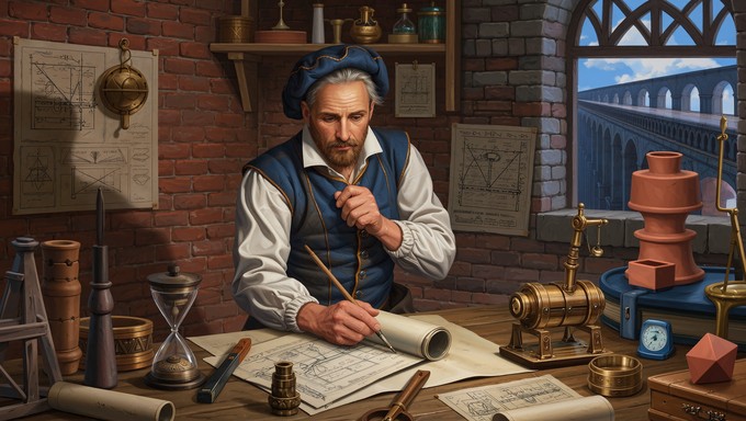 Scientists Workspace Renaissance Free Renaissance Engineer Working Image - Renaissance, Engineer ...