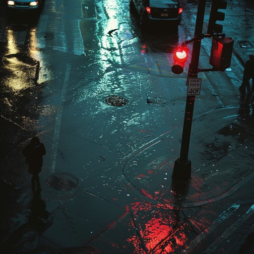 Free Rainy Night Glow Image - Rain, Night, Lighting | Download at StockCake