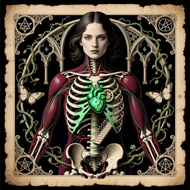 Gothic Injuries Free Gothic Anatomy Study Image - Gothic, Anatomy, Skeleton | Download ...