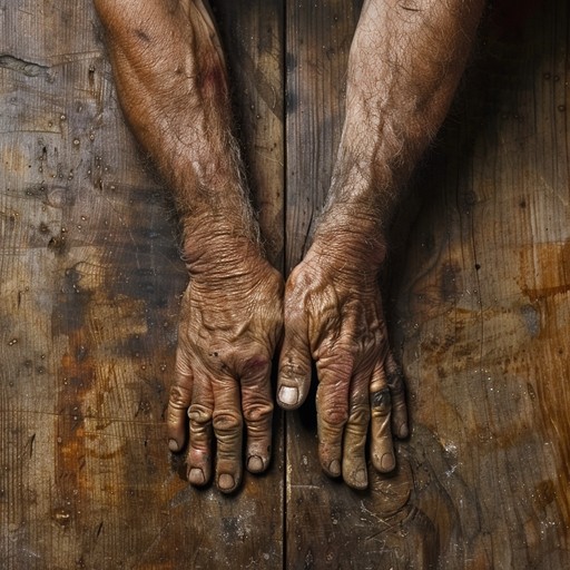 Free Weathered Hands Rest Image - Aged, Hands, Wood | Download at StockCake