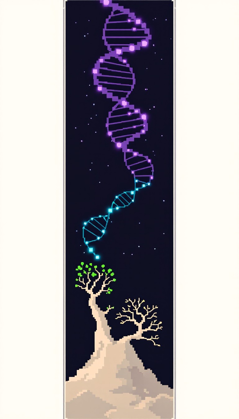 Free DNA Becomes Tree Image - Dna, Tree, Evolution | Download at StockCake
