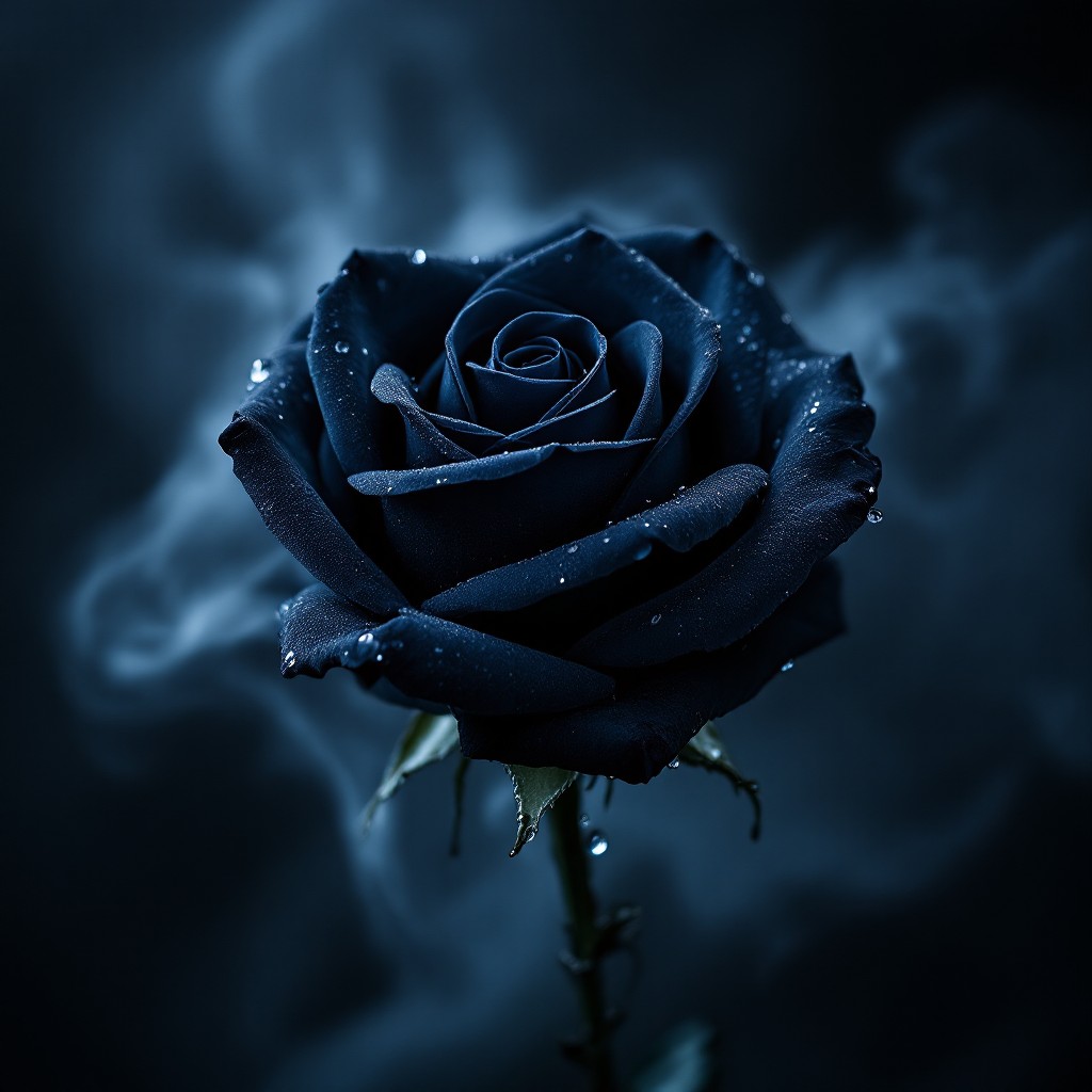 Free Dark Gothic Rose Image - Black, Rose, Gothic | Download at StockCake