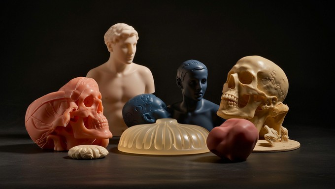 Free Anatomical Art Collection Image - Skulls, Busts, Anatomy ...