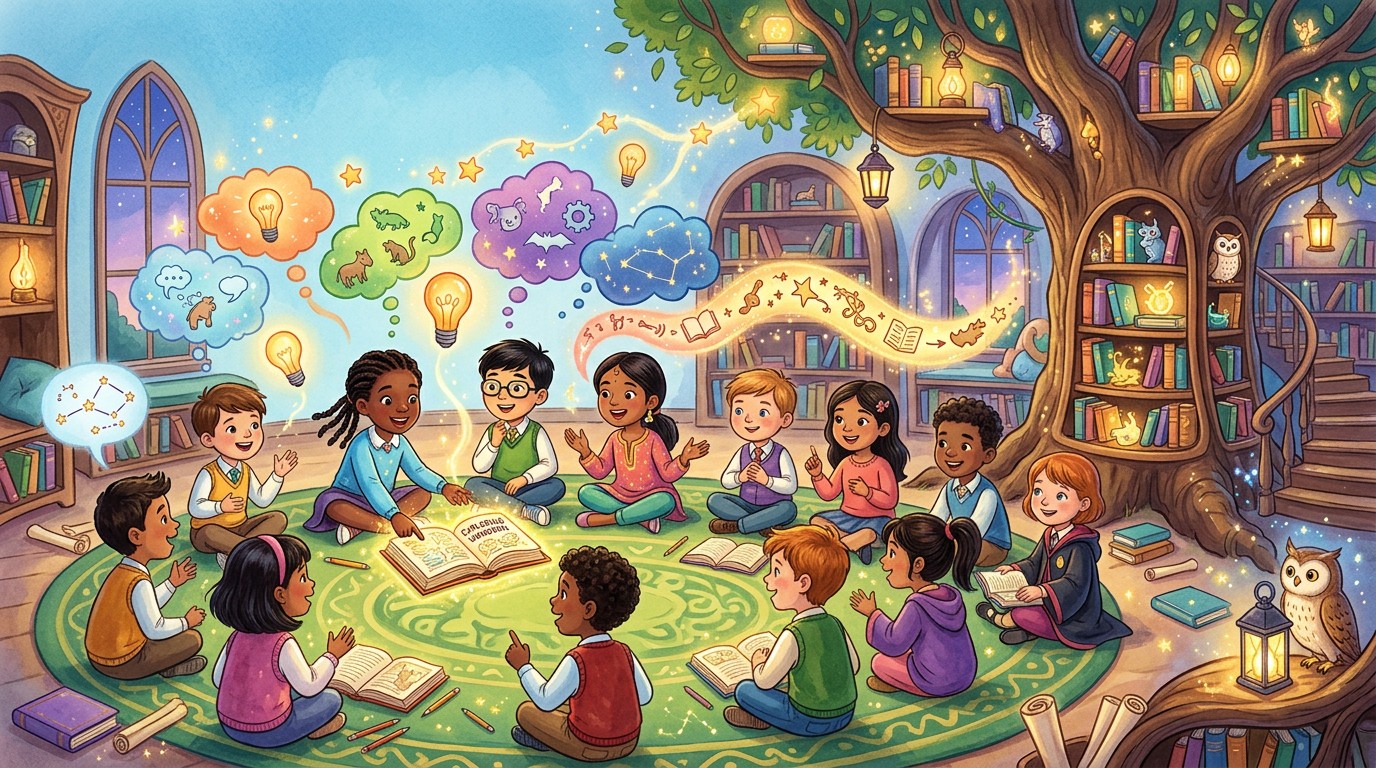Rgs Learning Circle Free Magical Learning Circle Image - Children, Learning, Library ...