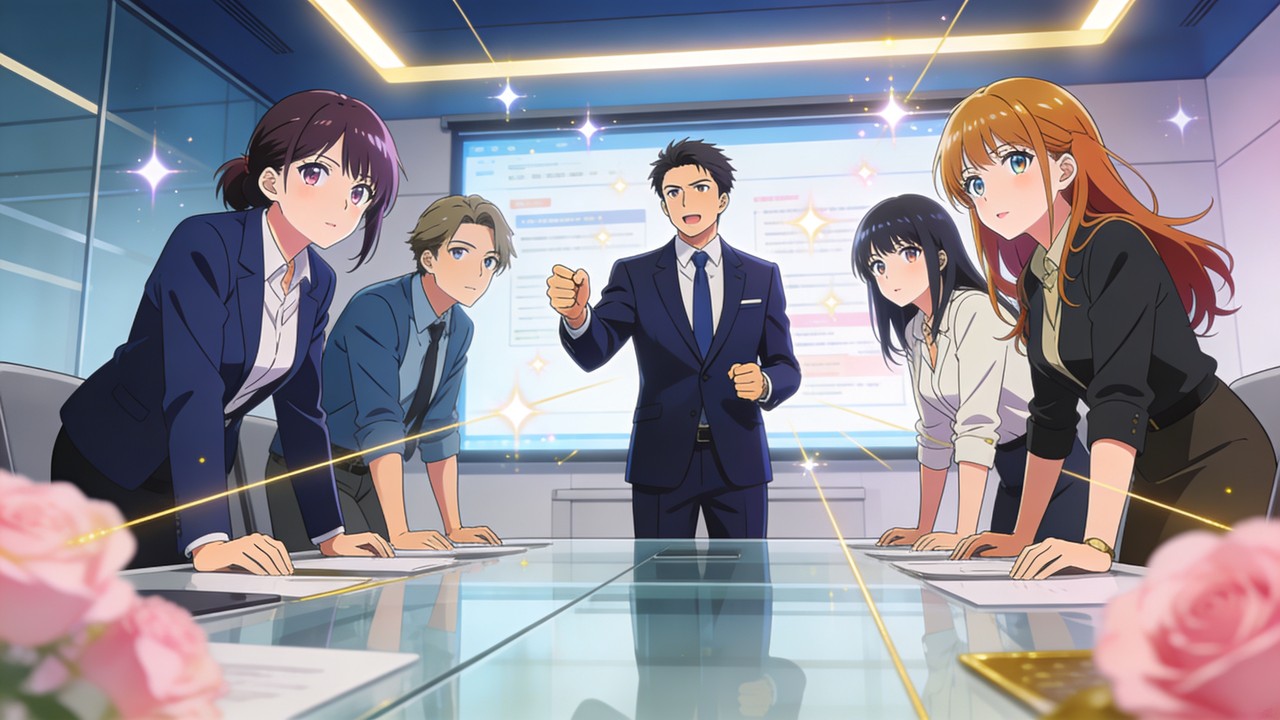 Free Corporate Training Anime Image - Anime, Manga, Business | Download ...