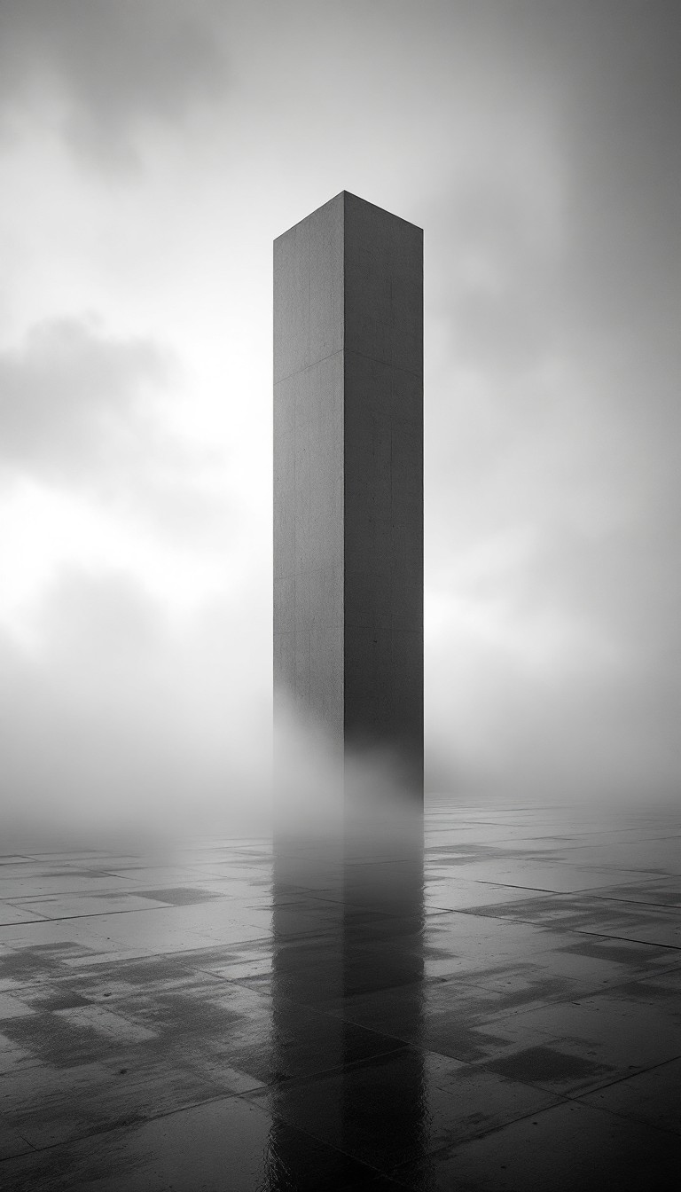 Monolith Effects Free Monolith Meets Mist Photo - Monolith, Fog, Reflection | Download ...
