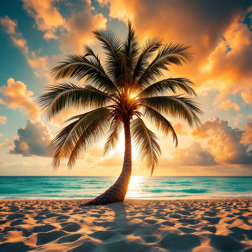Free Tropical Paradise Sunset Image - Tropical, Beach, Palm | Download ...