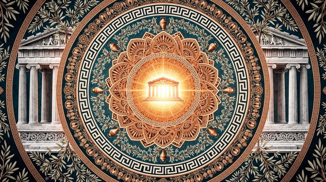 Free Sacred Greek Geometry Image - Mandala, Greek, Parthenon | Download ...