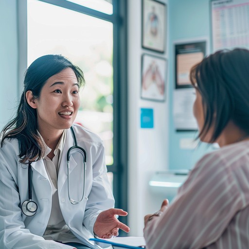 Trusting A Doctor Free Doctor Consultation Conversation Image | Download at StockCake