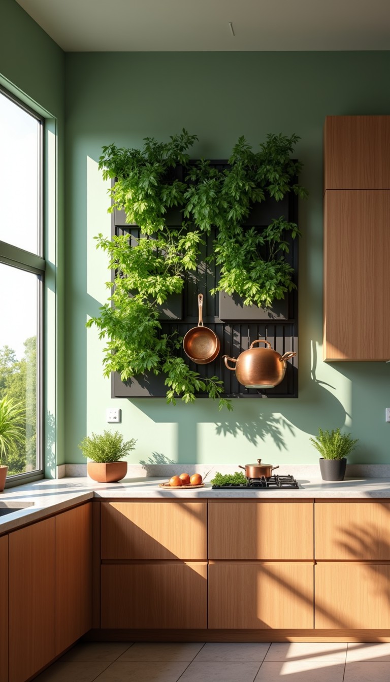 Free Botanical Kitchen Design Image - Kitchen, Herbs, Vertical ...