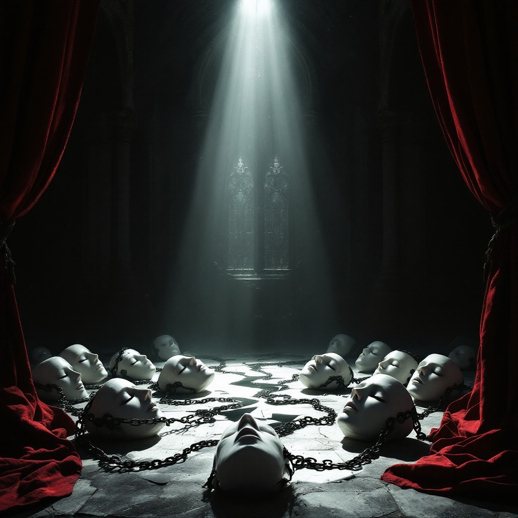 Free Broken Masks Unite Photo - Masks, Gothic, Cathedral | Download at ...