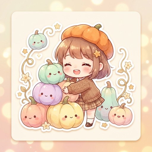 Free Chibi Fruit Harvest Image - Chibi, Kawaii, Anime | Download at ...