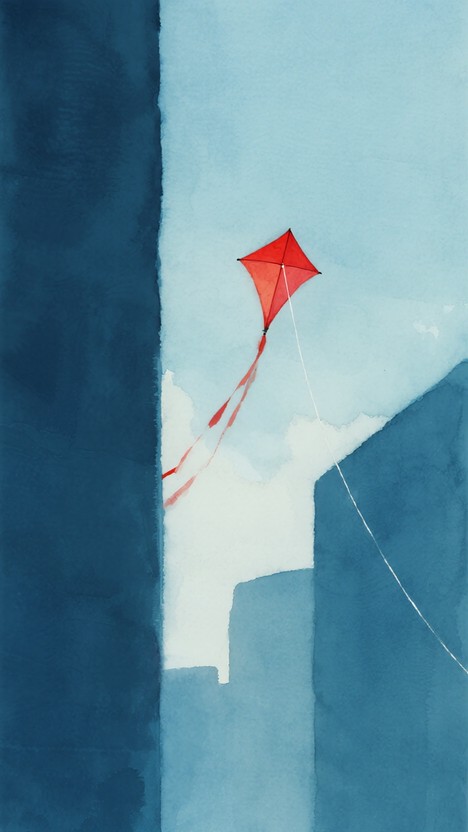 Free Soaring Red Kite Image - Kite, Red, Azure | Download at StockCake
