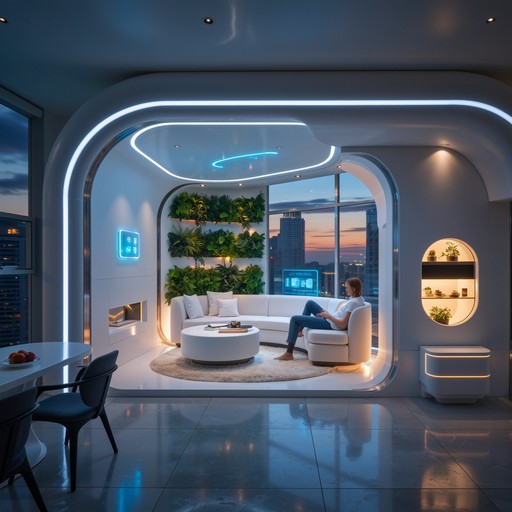 Free Futuristic Space Residence Image - Futuristic, Interior, Luxury ...