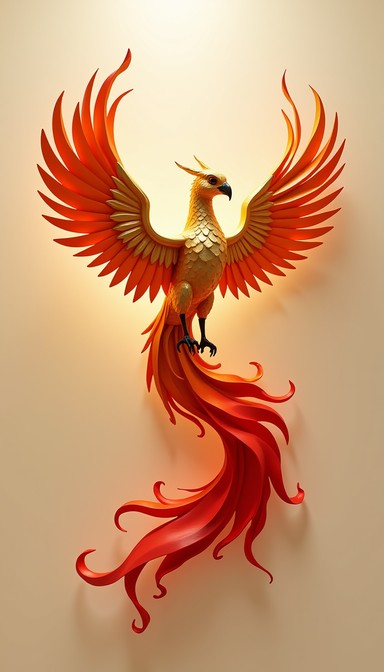 Free Radiant Phoenix Ascends Image | Download at StockCake