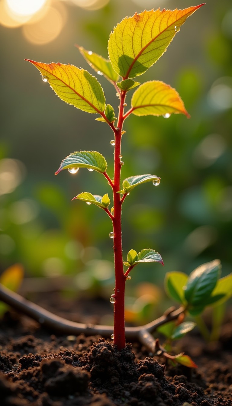 Free Crimson Stem Sprout Image - Seedling, Plant, Growth | Download at ...