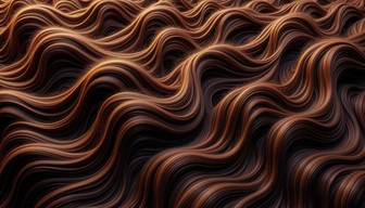 Ripples Ribonshd Free Flowing Mahogany Ripples Image - Abstract, Waves, Mahogany ...