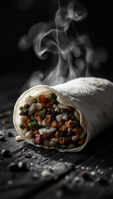 Free Steaming Artisanal Burrito Image - Burrito, Steam, Food | Download ...