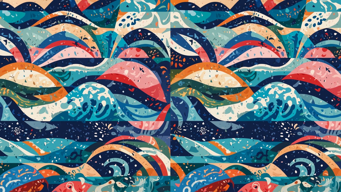 Free Tropical Wave Pattern Image - Pattern, Tropical, Wave | Download ...