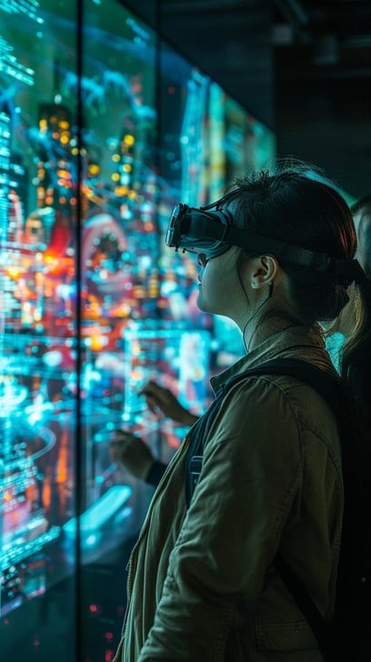 Free VR Data Exploration Image | Download at StockCake