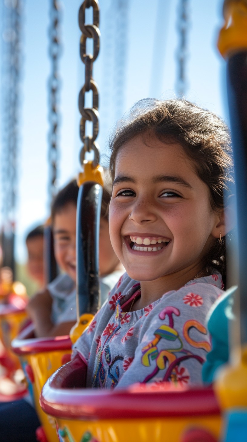 Free Joyful Carousel Ride Image - Smile, Child, Carousel | Download at ...