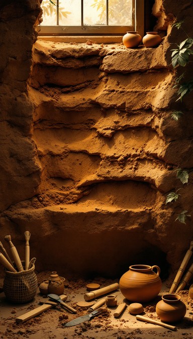 Potter Texture Free Potter Harvesting Clay Image - Clay, Pottery, Potter | Download at ...