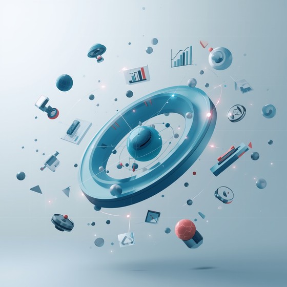 Free Dynamic Data Visualization Image - Analytics, 3d, Isometric ...