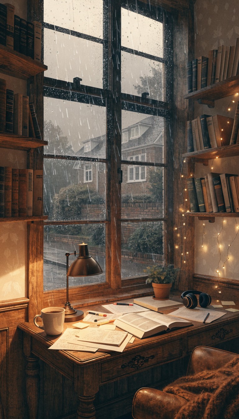 Free Cozy Study Corner Image - Study, Cozy, Lofi | Download at StockCake
