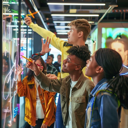 Free Interactive Tech Display Image - Youth, Technology, Interaction ...
