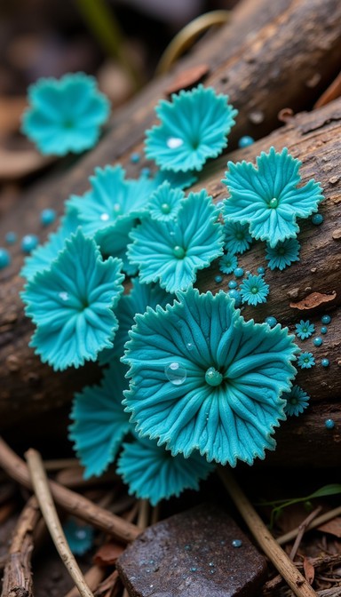Free Vibrant Mold Colony Image - Turquoise, Mold, Fungus | Download at ...