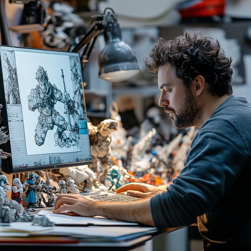 Free Artist Sketching Robot Image - Artist, Robot, Sketching | Download ...
