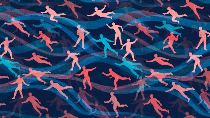 Pattern With Movement Free Flowing Movement Patterns Photo - Abstract, Motion, Silhouettes ...
